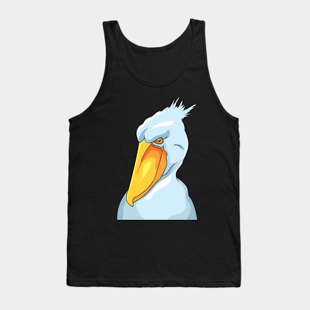 Bird big beak Tank Top by TeeGuarantee